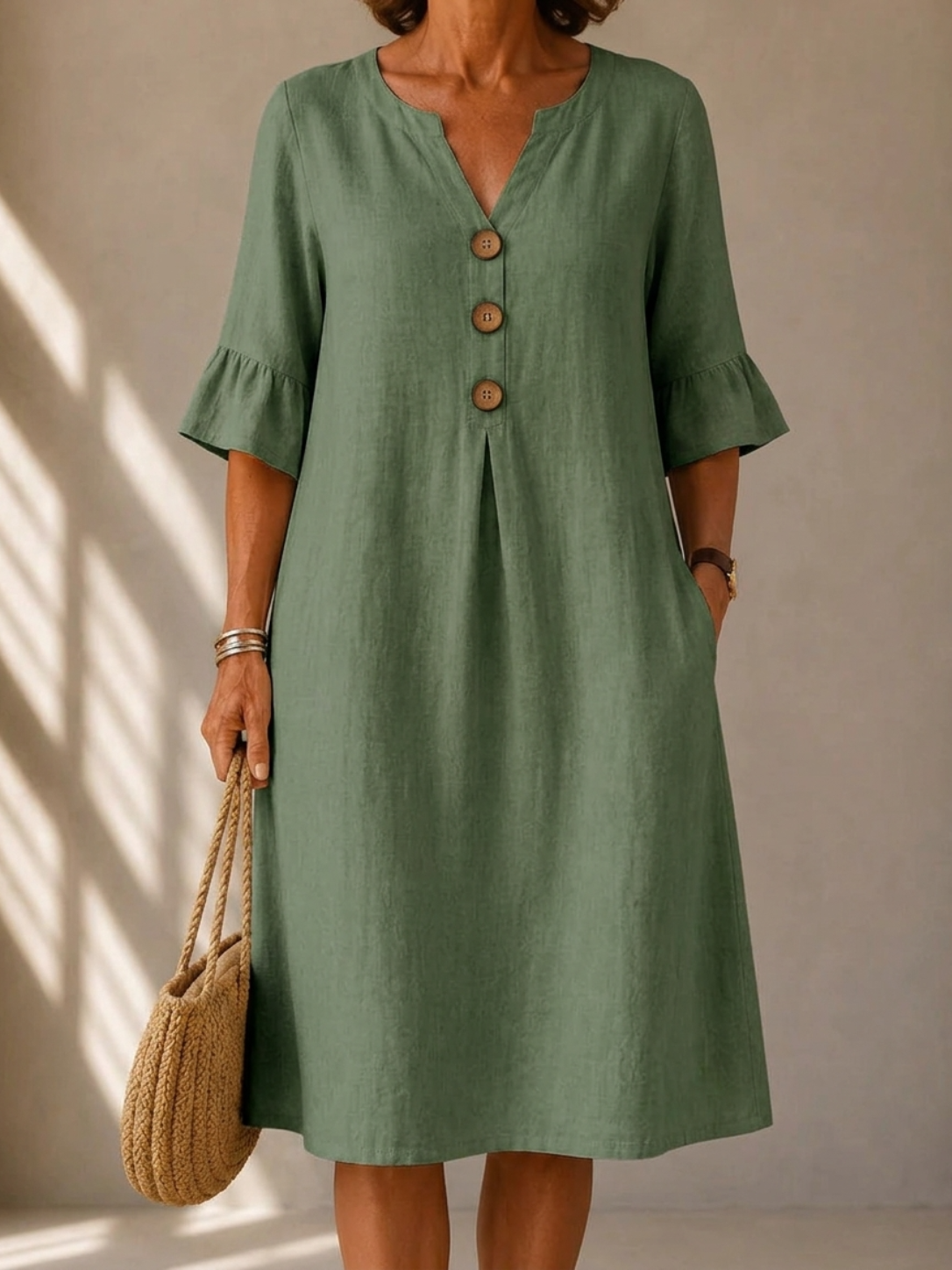 4XL / Olive Green