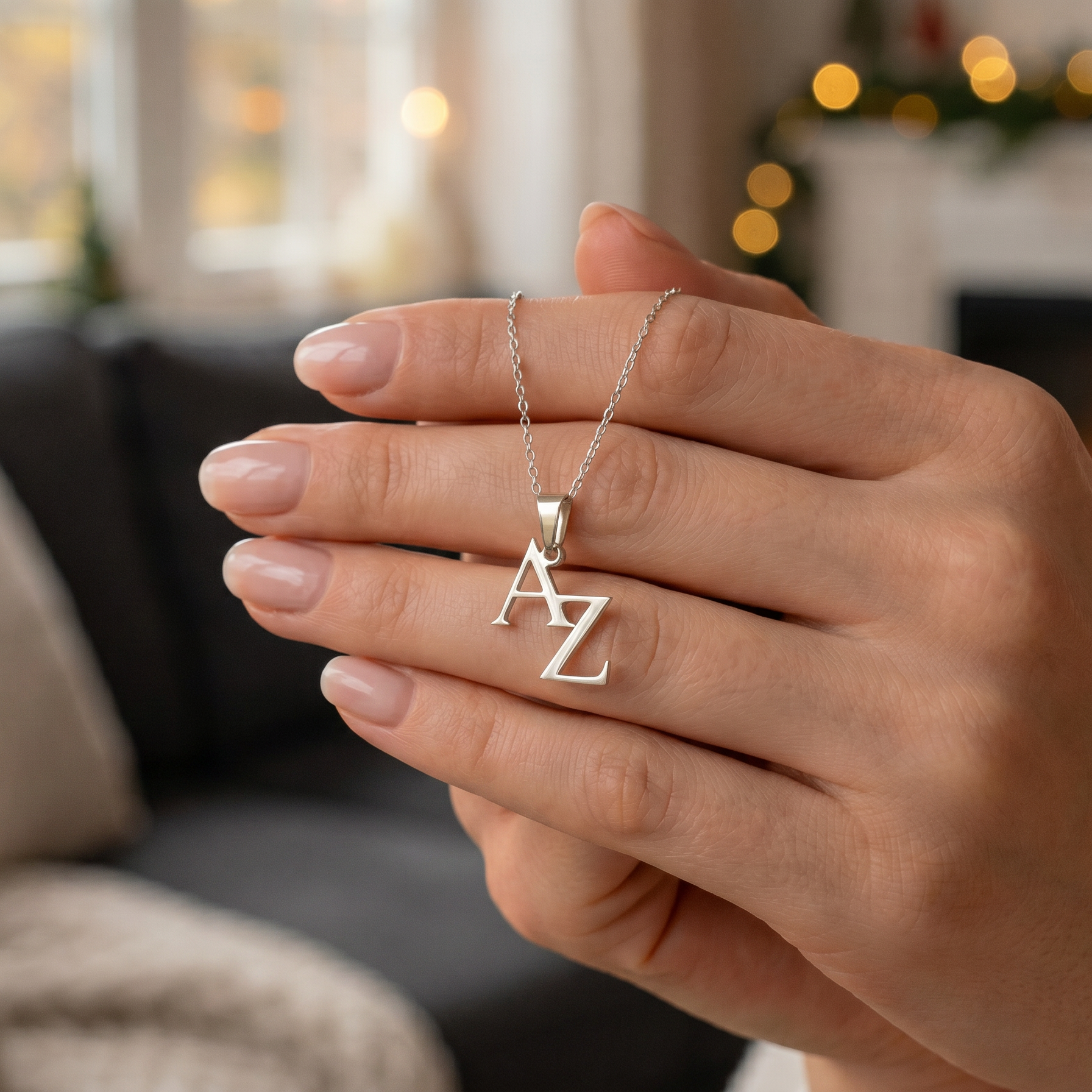 Silver-plated / 3 letters (+10$)